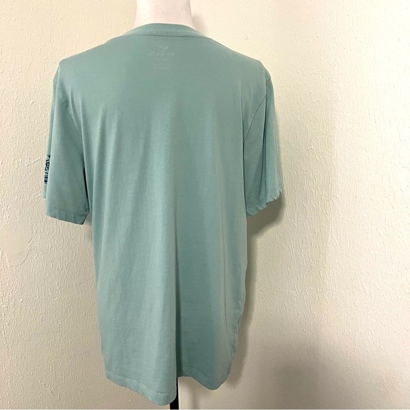 The Nike Tee Dri-Fit Medium Loose Bones Skeleton Shirt Graphic Sleeve Logo NWOT - Picture 4 of 7